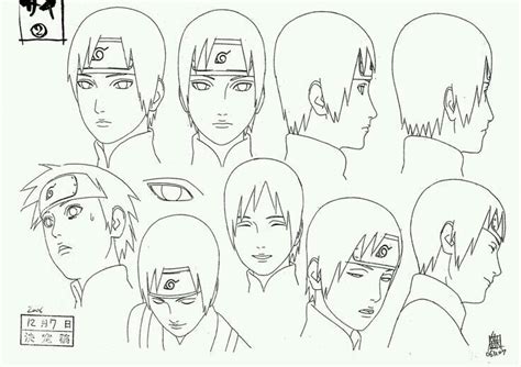 Naruto Shippuden Diseño De Personajes Anime Amino