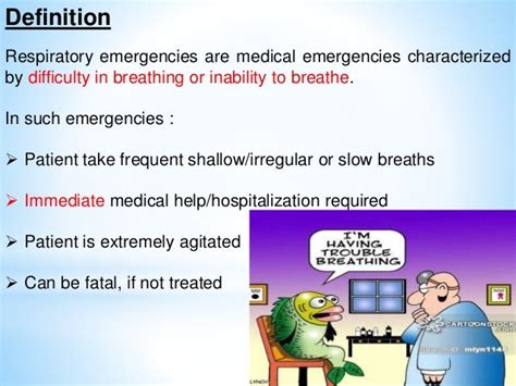 Management Of Respiratory Emergencies