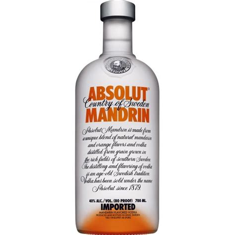 Absolut Mandarin Al Mejor Precio Compra Barato Con Ofertas Yo Pongo El Hielo Absolut Vodka