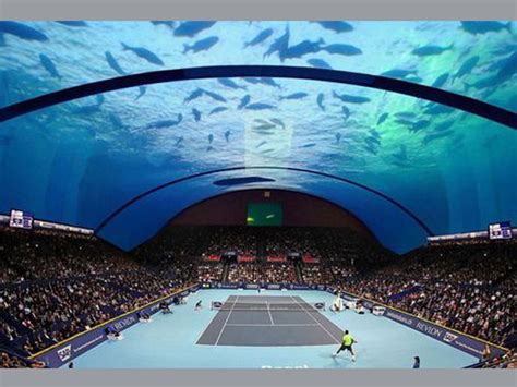 Amazing Pic Worlds First Underwater Tennis Court Another Landmark