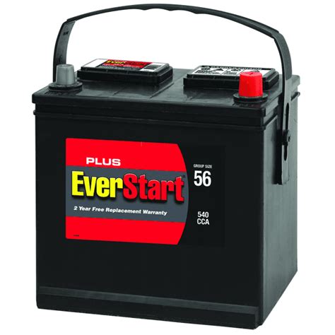 Everstart Plus Lead Acid Automotive Battery Group 56