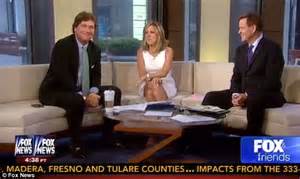Tucker Carlson Fox News Host Falls Asleep During Live Morning Show
