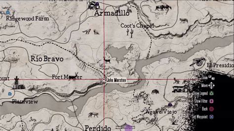 Red Dead Redemption Treasure Map Location 2 Youtube