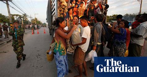 Thousands Flee Burma To Escape Election Violence World News The