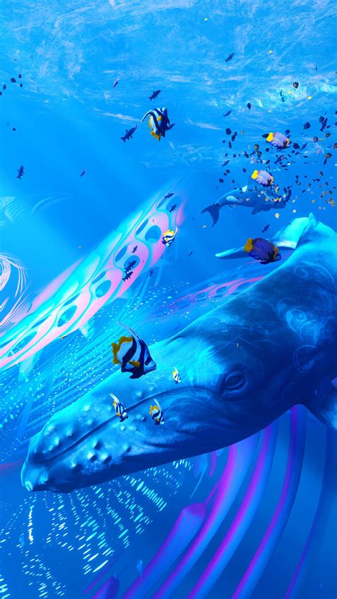 1080x1920 Underwater Creature Art 4k Iphone 76s6 Plus Pixel Xl One