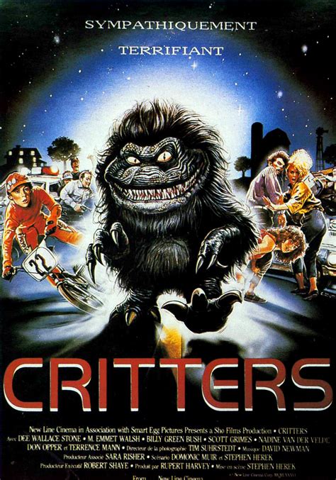 A massive ball of furry creatures from another world make lunch out of the locals in a farming town. Película: Critters: ¡Ojo, Muerden! (1986) - Critters ...