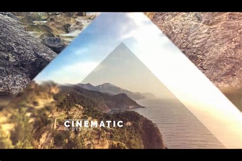 Modern Cinematic Slideshow After Effects Template Filtergrade