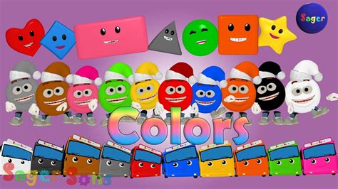 Color Songs Nursery Rhymes 3d Animation Learning Colors Nursery