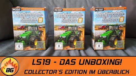 Ls19 Collectors Edition Das Unboxing Landwirtschafts Simulator 19