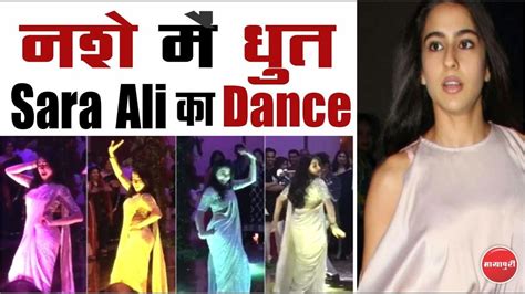 Sara Ali Khan First Public Dance On Divya Bhartis Most Popular Song Saat Samundar Paar