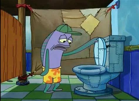 Oh That S Real Nice SpongeBob Toilet Meme Oh That S Real Nice SpongeBob Fish Looking Into