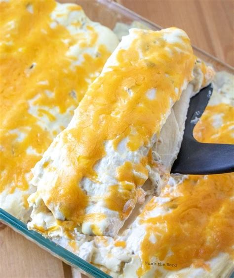 Easy White Chicken Enchiladas Are An Easy Mouthwatering Meal That Your