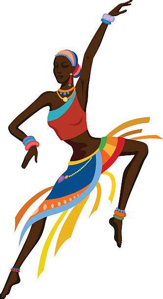 Silhouette Of African Tribal Women Illustrations Royalty Free Vector