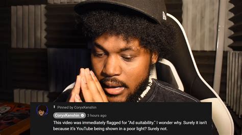 Either Play Favorites Or Are Racist Youtuber Coryxkenshin Levels