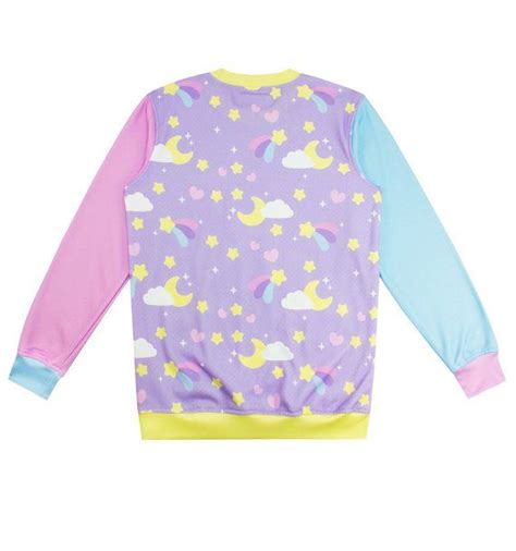 Dreamy Unisex Pullover Sweater Kawaii Fairy Kei Fairy Etsy