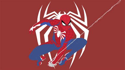 Spider Man Ps4 Logo Wallpapers Bigbeamng