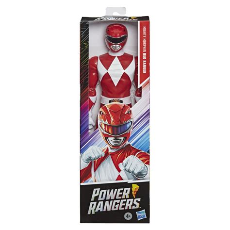 Power Rangers Mighty Morphin Red Ranger 12 Inch Action Figure Walmart