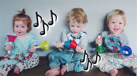 Toddler Triplets Adorable Music Session Youtube