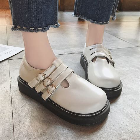 Hizcinth Vintage Small Leather Shoes Woman Female 2018 Spring Casual