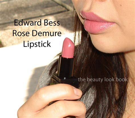 A Closer Look At Edward Bess Blush Allure Demi Buff And Rose Demure Lipsticks The Beauty Look Book