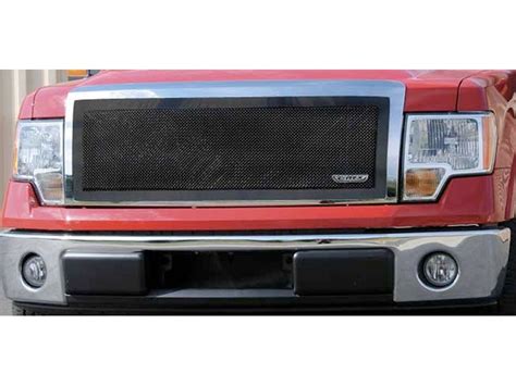 T Rex 51568 Black Upper Class Mesh Grille With Formed Mesh Center 2009