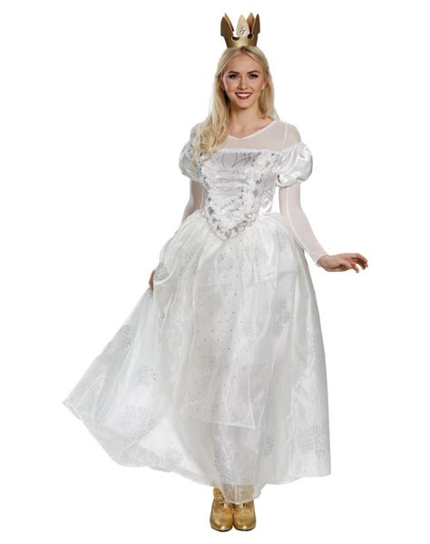 White Queen Deluxe Alice In Wonderland Costume