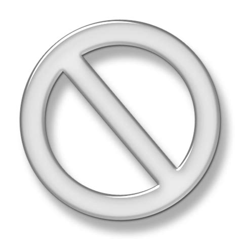 No Symbol Icon No Symbol Png Download 512512 Free Transparent No
