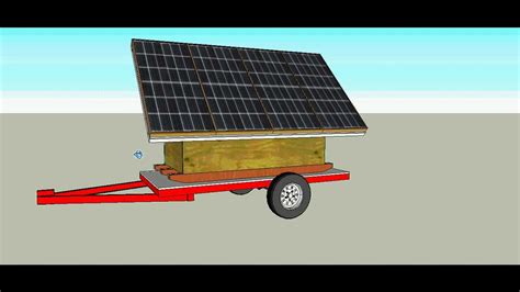 Portable Solar Power Trailer Youtube