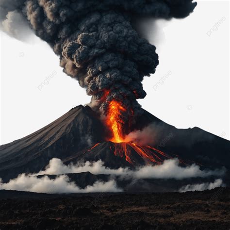 화산의 힘을 탐구하는 불의 세력 화산 화산 분화 만화 화산 PNG 일러스트 및 이미지 에 대한 무료 다운로드 Pngtree