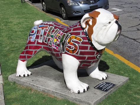 Athens Ga Bulldog Statues Home