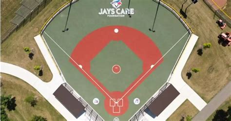 City Of Toronto Blue Jays Unveil Accessible Baseball Diamond In Roy
