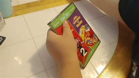 Sesame Street Learning About Numbers Learning To Share Dvd Unboxing Youtube