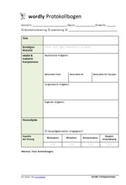 We did not find results for: Download: Vorlage für Protokollbogen | wordly - Englisch ...