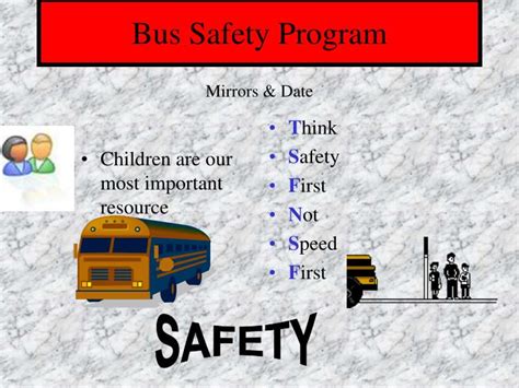 Ppt Bus Safety Program Powerpoint Presentation Free Download Id989195