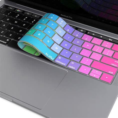 Cleaning the keyboard and trackpad. MacBook Pro with Touch Bar Keyboard Cover - Kuzy