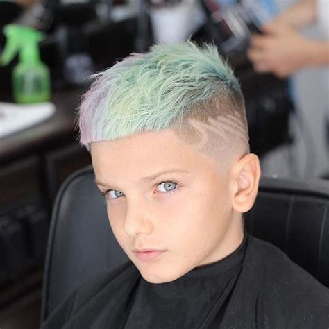 Not so short on the top, the haircut is still a good choice for baby boys after short hairstyles. Top 50 Boys Haircuts and Hairstyles