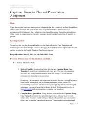 Outlines are limited to an overview of the basic curriculum elements, and as such, are not intended subject aims this unit aims to provide students with a significant capstone project experience that. Capstone Case Guidelines for final on Kemps.pdf - BU MET ...