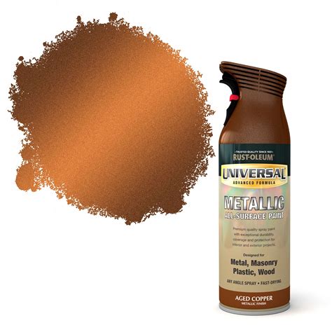 Rust-Oleum Universal Aged Copper Metallic All-Surface Spray Paint 400 ...