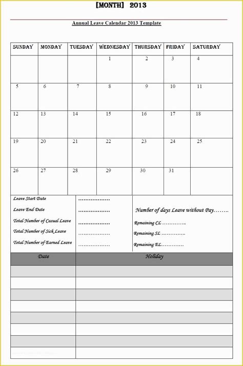 Free Annual Leave Planner Excel Template Vrogue Co