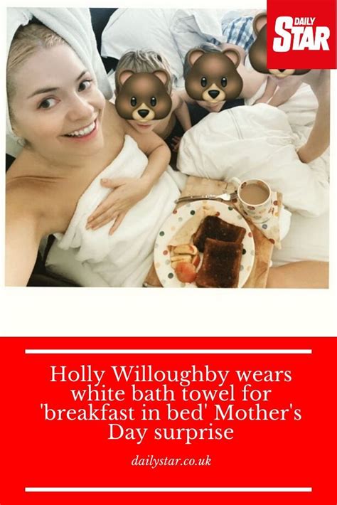 A Woman Laying In Bed With Three Teddy Bears On Her Back And The Caption Reads Holly Wildly