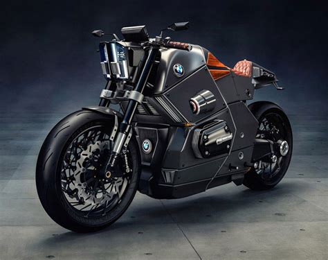 Bmw Urban Racer Motorcycle Is Sleek And Futuristic Has Fighter Jet