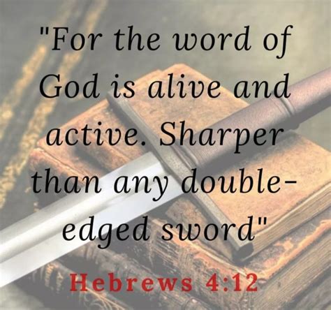 The Word Of God Is Alive And Active Heavenly Treasures Ministry