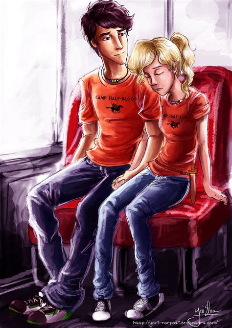Percy And Annabeth On A Bus The Heroes Of Olympus Fan Art Fanpop