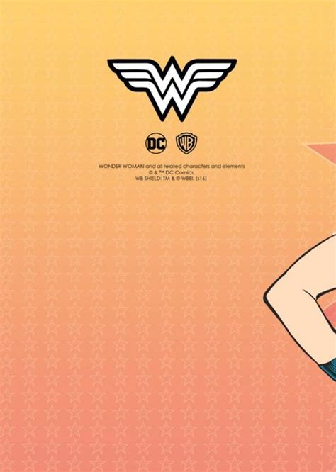 Dc Comics Wonder Woman Valentines Day Card Moonpig