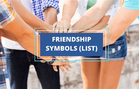 Friendship Symbols A List Symbol Sage