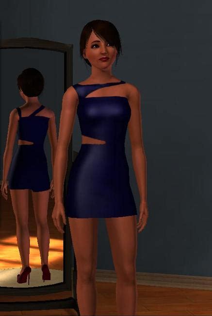 The Sims Resource Herve Leger Cut Out Dress