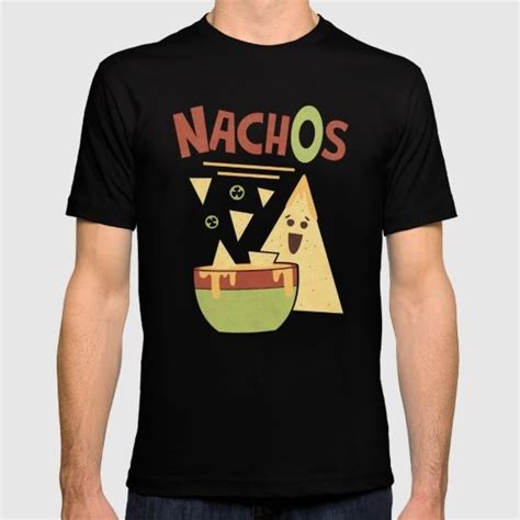 nachos by teo zirinis society6 nachos foodie funny tee tshirt shirt men women