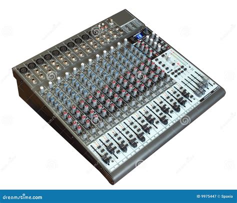 Audio Mixing Board Royalty Free Stock Photography Image 9975447