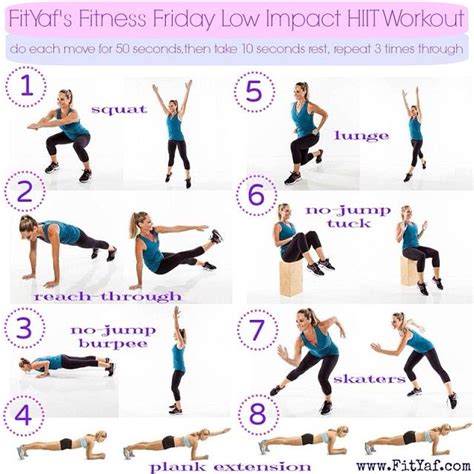 Instagram Photo By Barbara Reed Workout Routine Statigram Fitness Low Impact Hiit