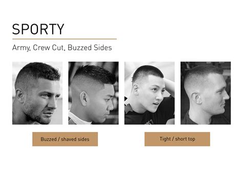 Brunos Barbers Hairstyle Guide Brunos Barbers